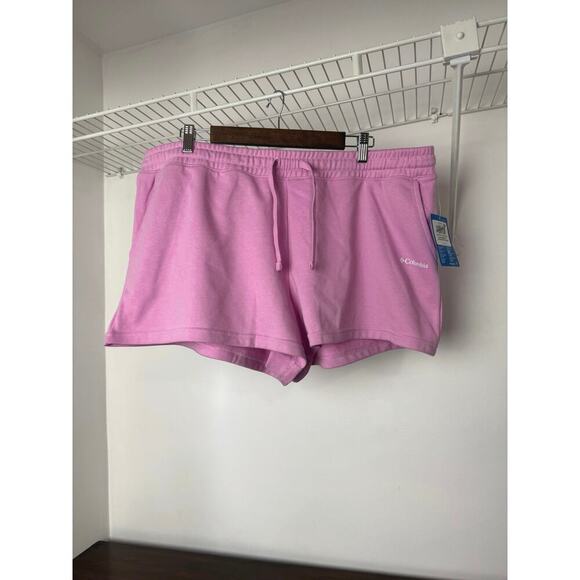 Columbia Trek™ French Terry Shorts, Pink XXL - Picture 1 of 8